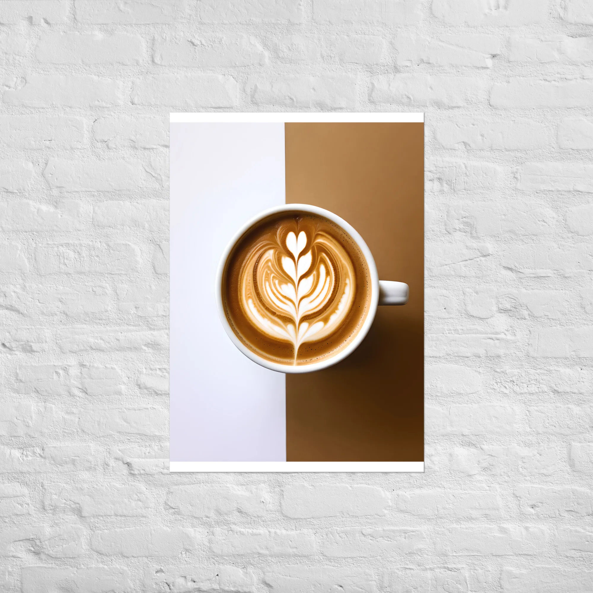 Latte Art Poster