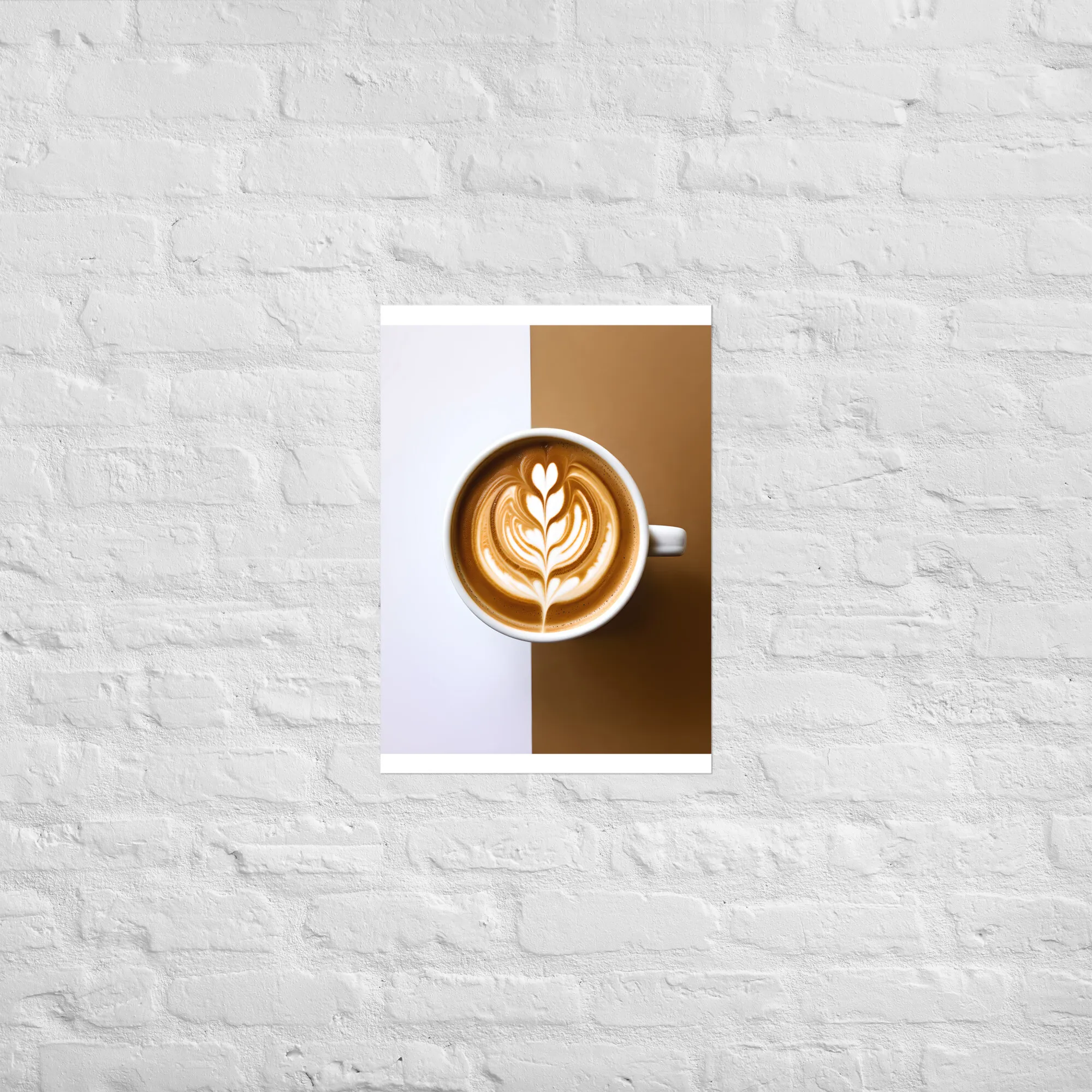 Latte Art Poster
