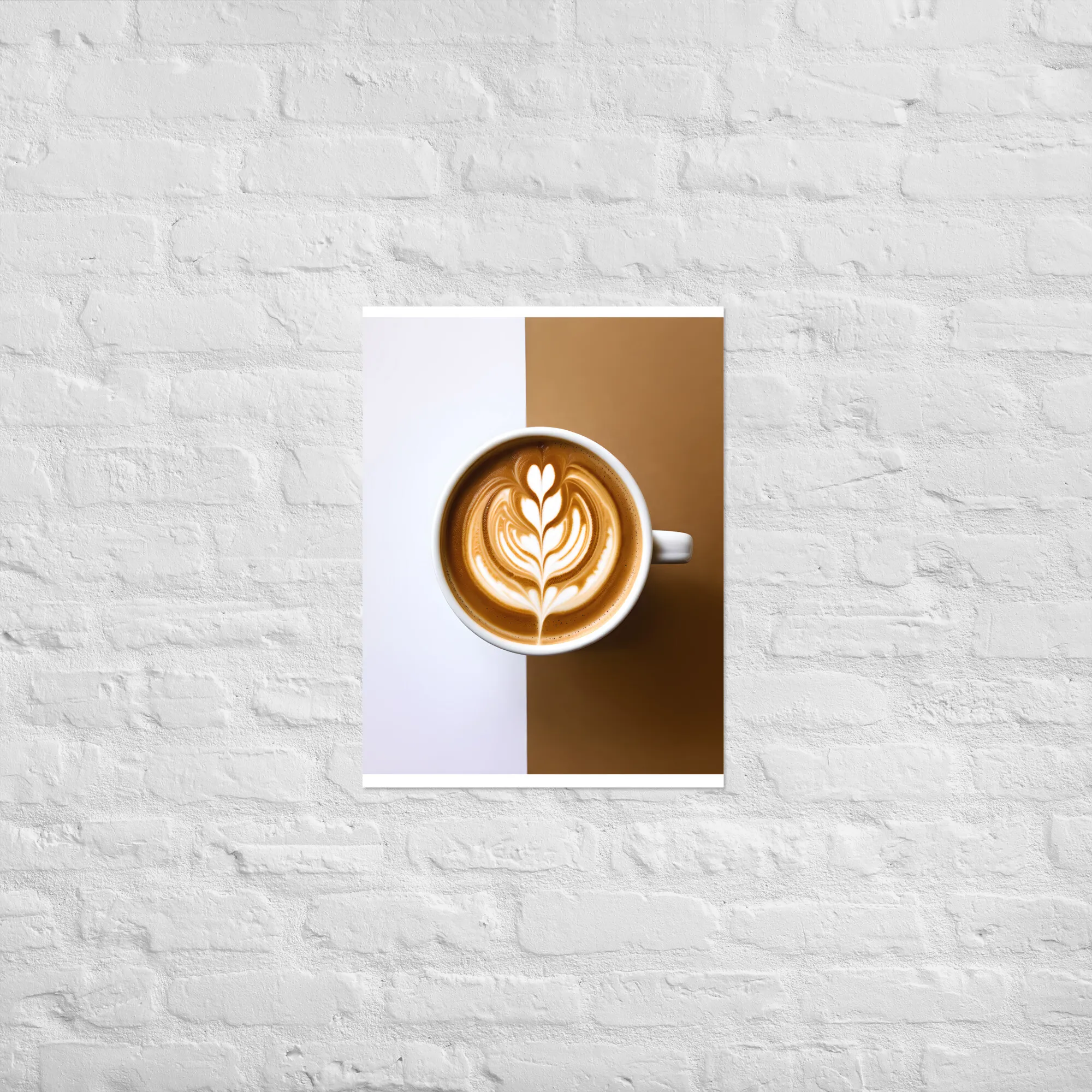 Latte Art Poster